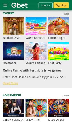 Qbet login